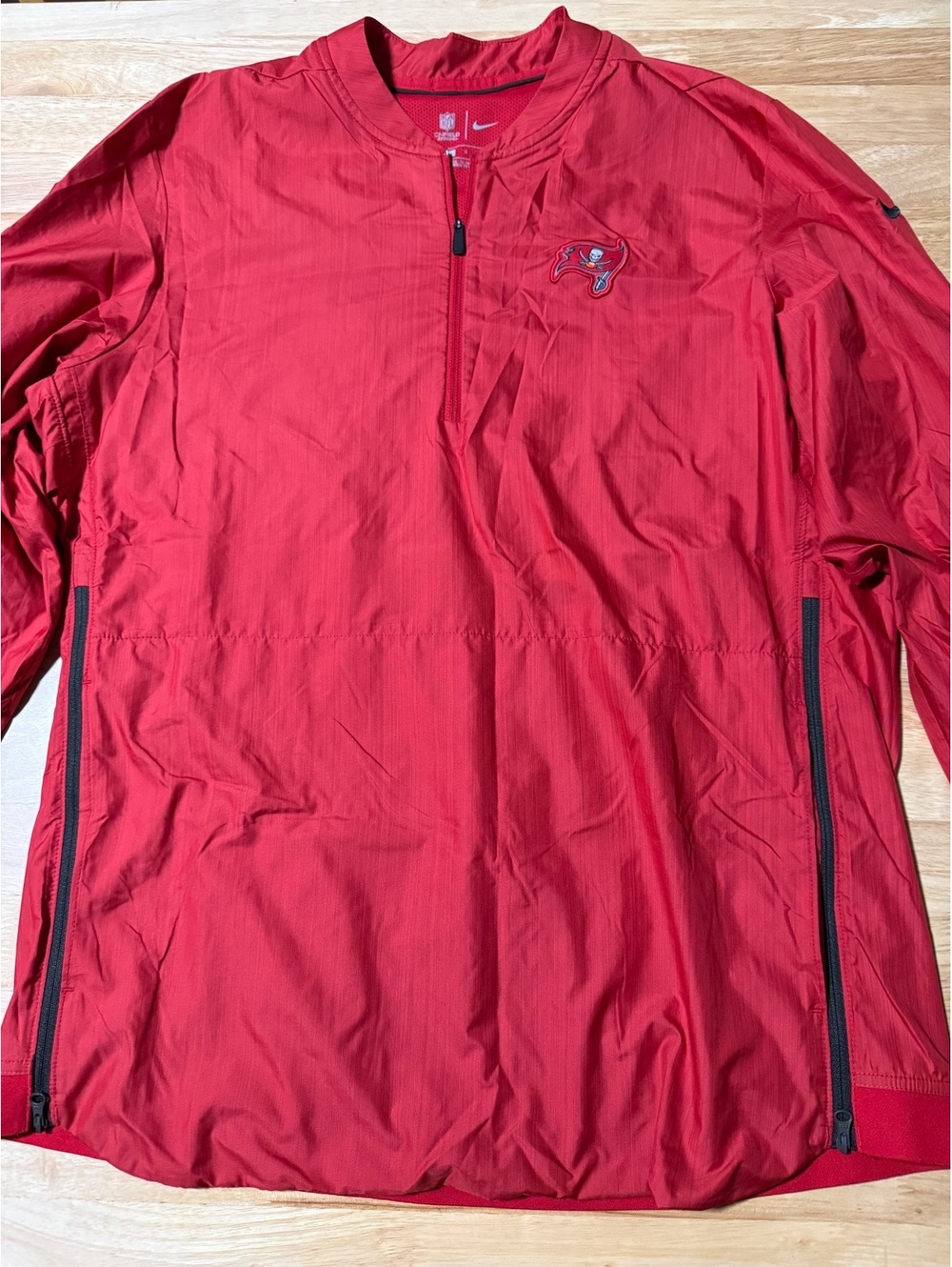 Nike NFL On Field Tampa Bay Buccaneers Red Pullover Jacket Men’s L